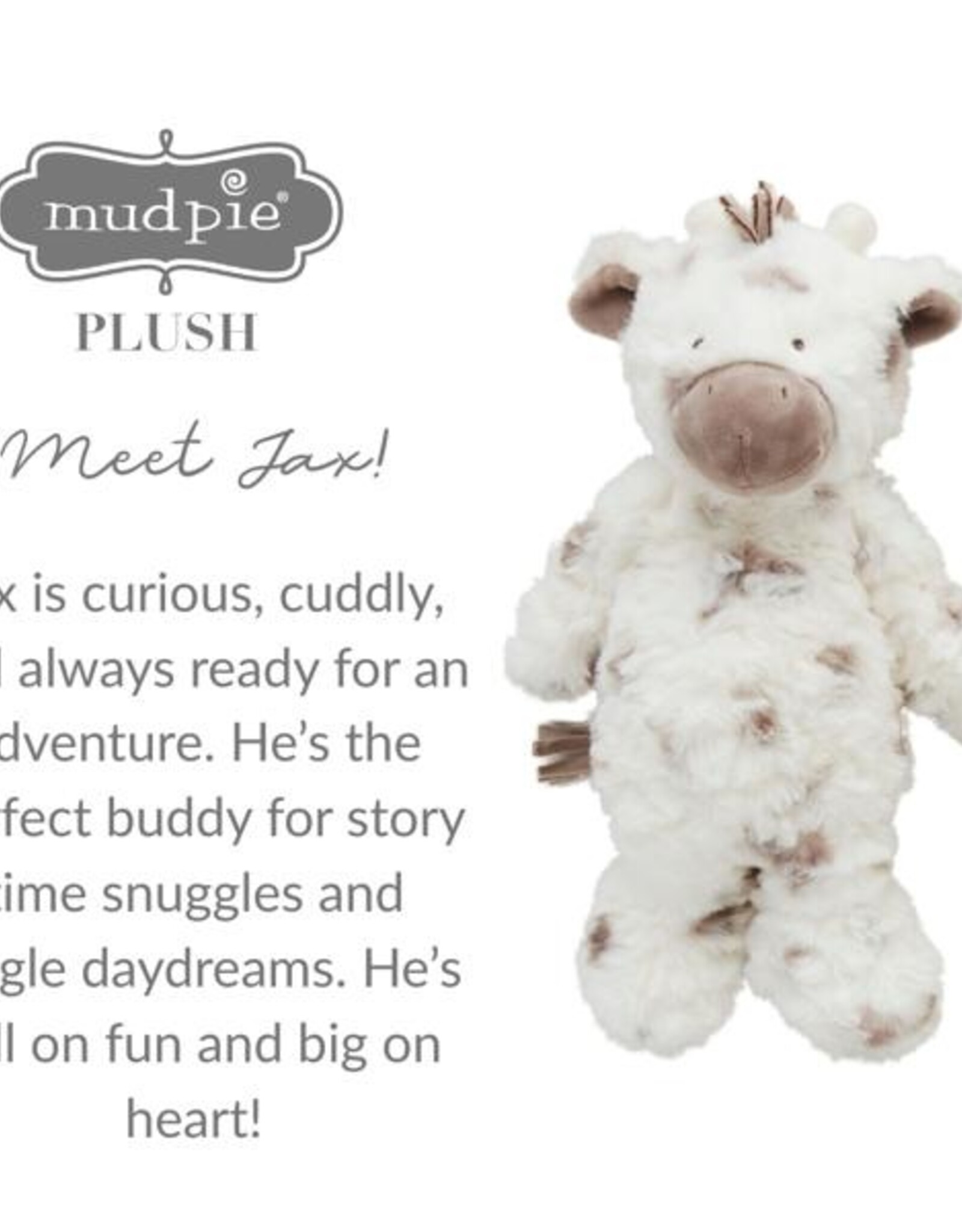 Mud Pie Jax Giraffe Plush