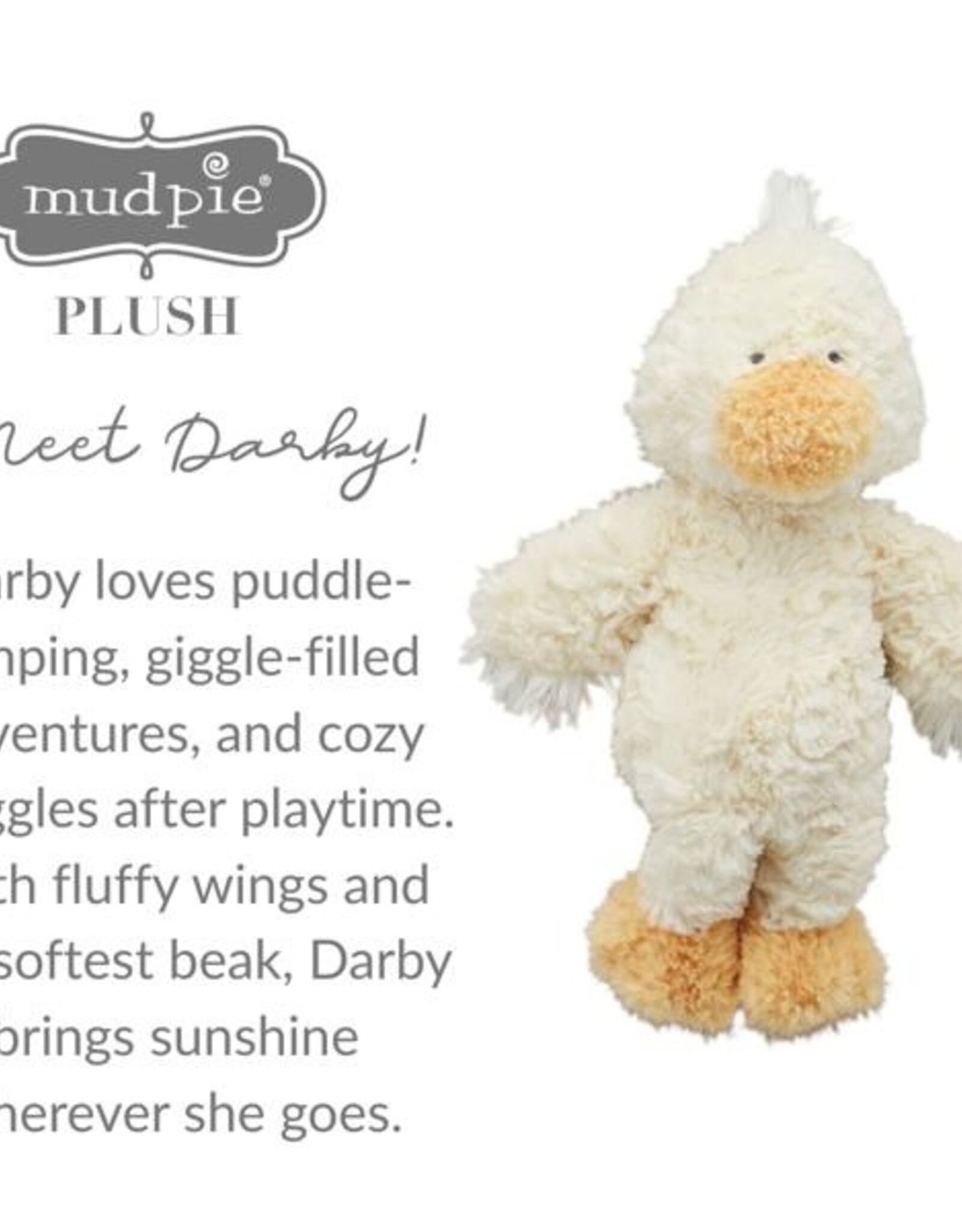 Mud Pie Darby Duck Plush