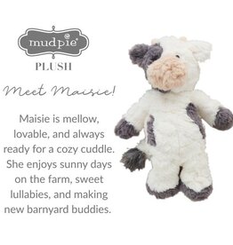 Mud Pie Maisie Cow Plush