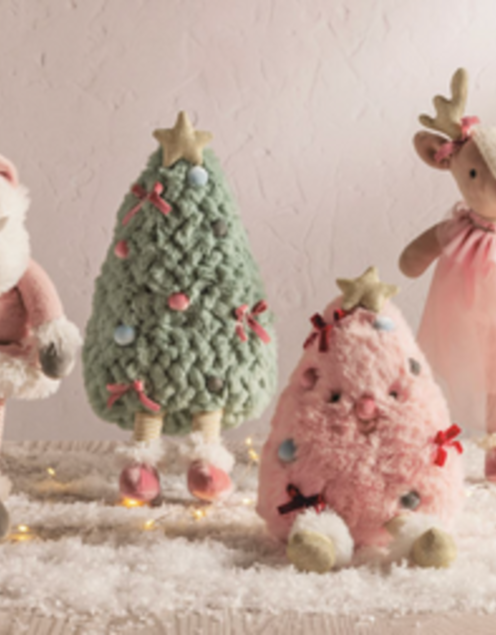 Mud Pie Holiday Friends Plush