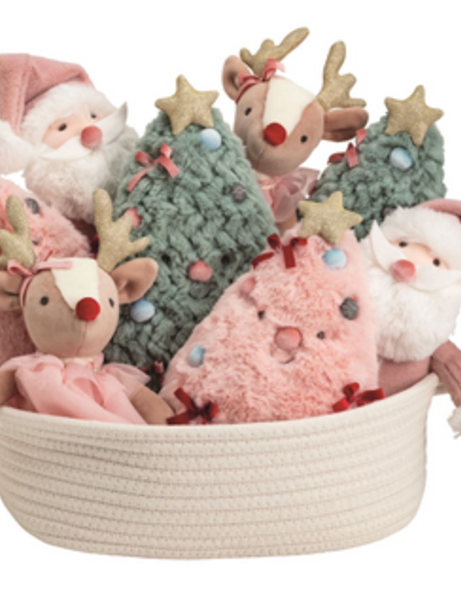 Mud Pie Holiday Friends Plush