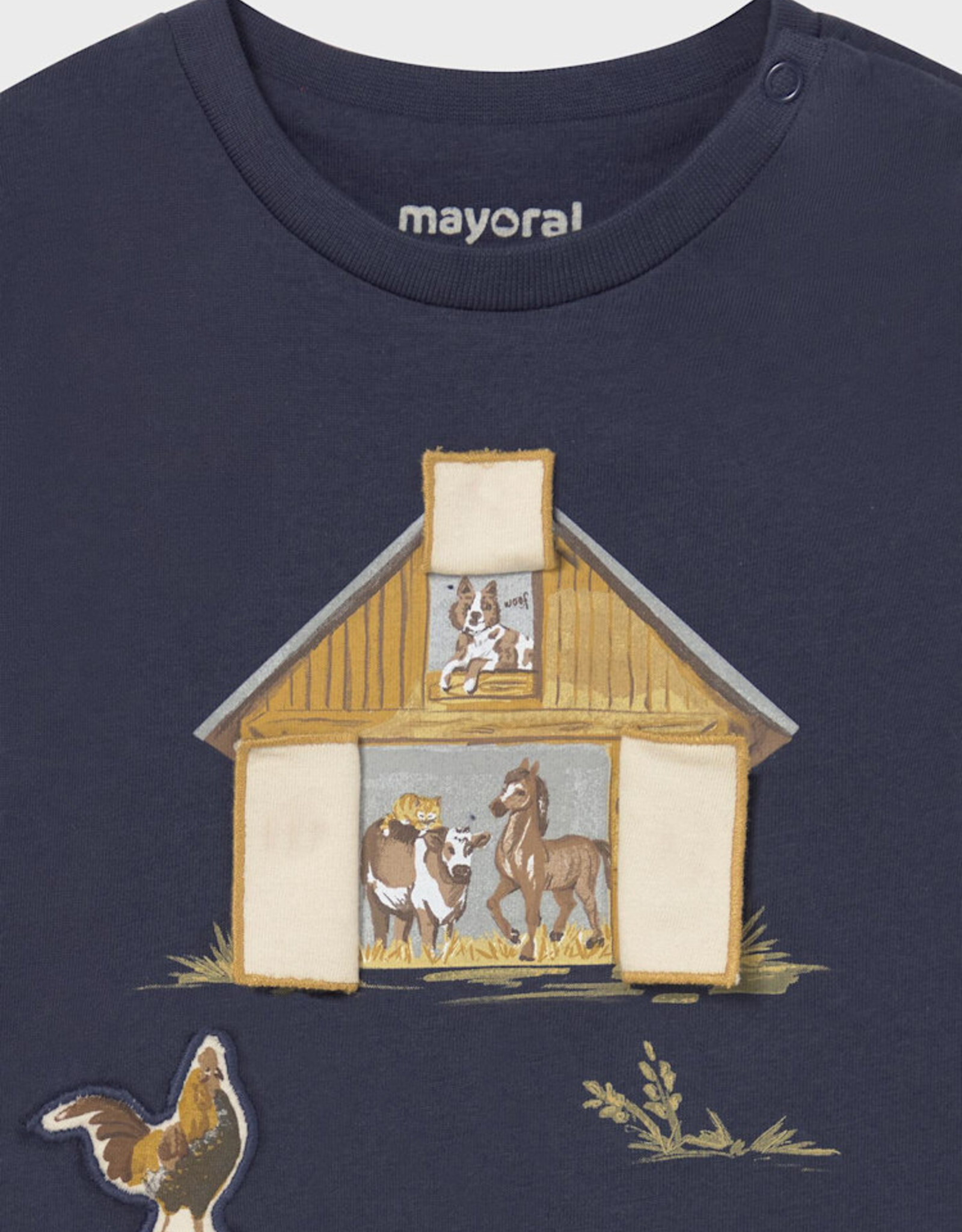 Mayoral FA25 BbyB Barn L/S Shirt