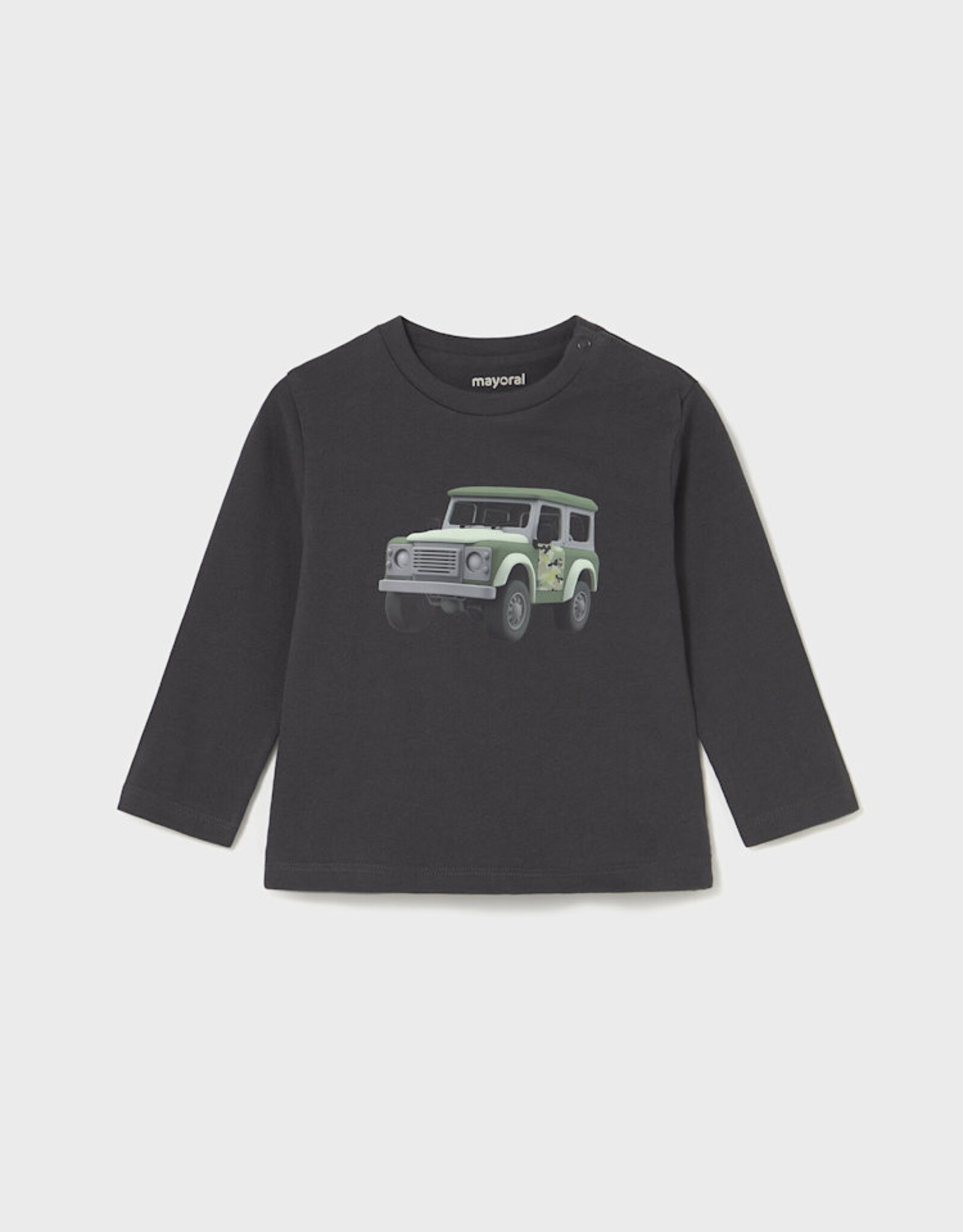 Mayoral FA25 BbyB Grey Truck Shirt