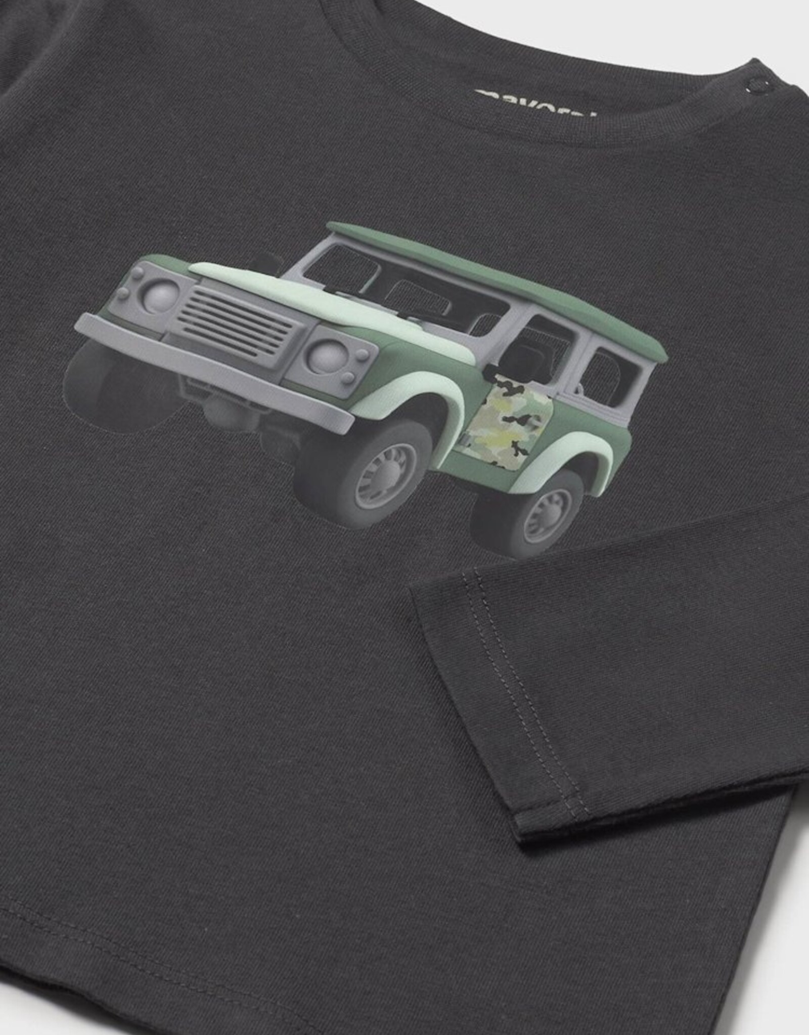 Mayoral FA25 BbyB Grey Truck Shirt