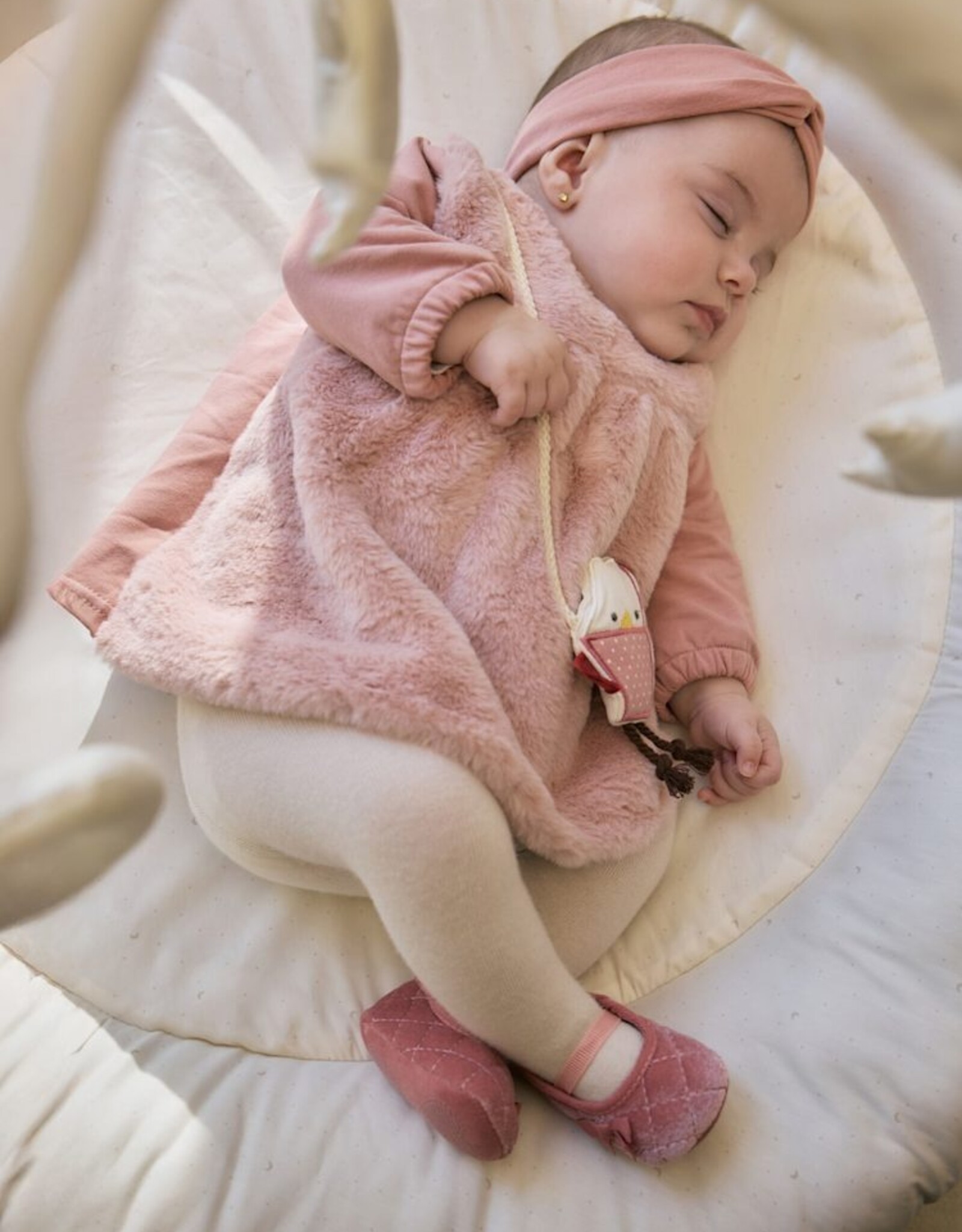 Mayoral FA25 BbyG Pnk Purse Dress