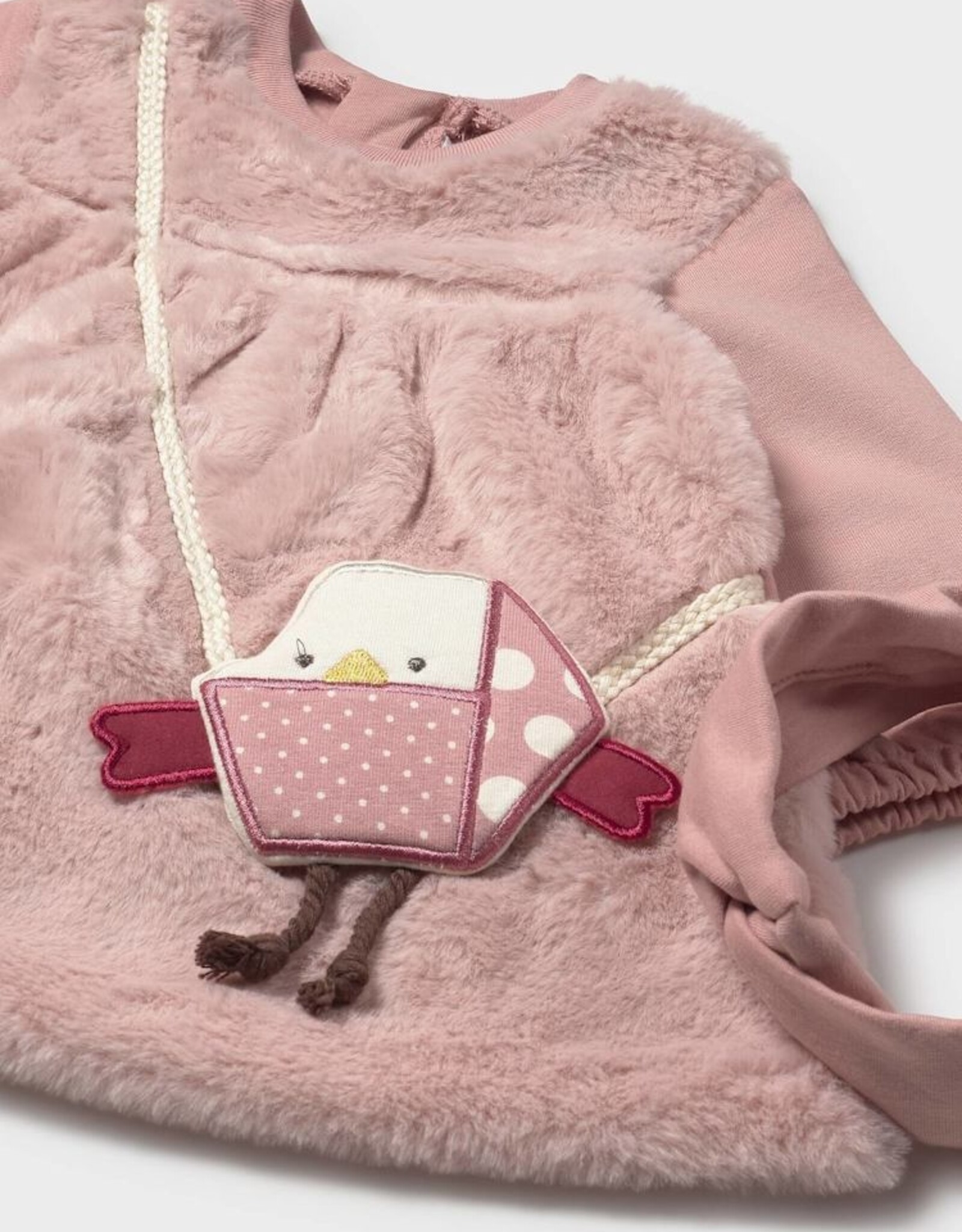 Mayoral FA25 BbyG Pnk Purse Dress