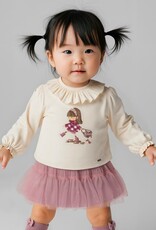 Mayoral FA25 BbyG Pnk Tulle Skirt