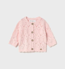 Mayoral FA25 BbyG Pnk Knit Sweater