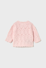 Mayoral FA25 BbyG Pnk Knit Sweater