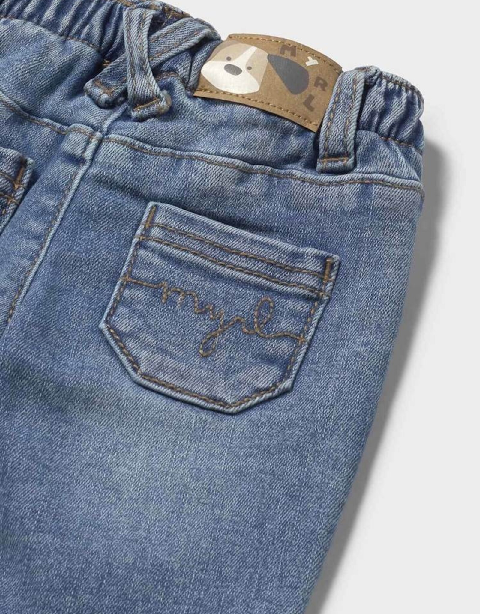 Mayoral FA25 Bby B Pup Jeans
