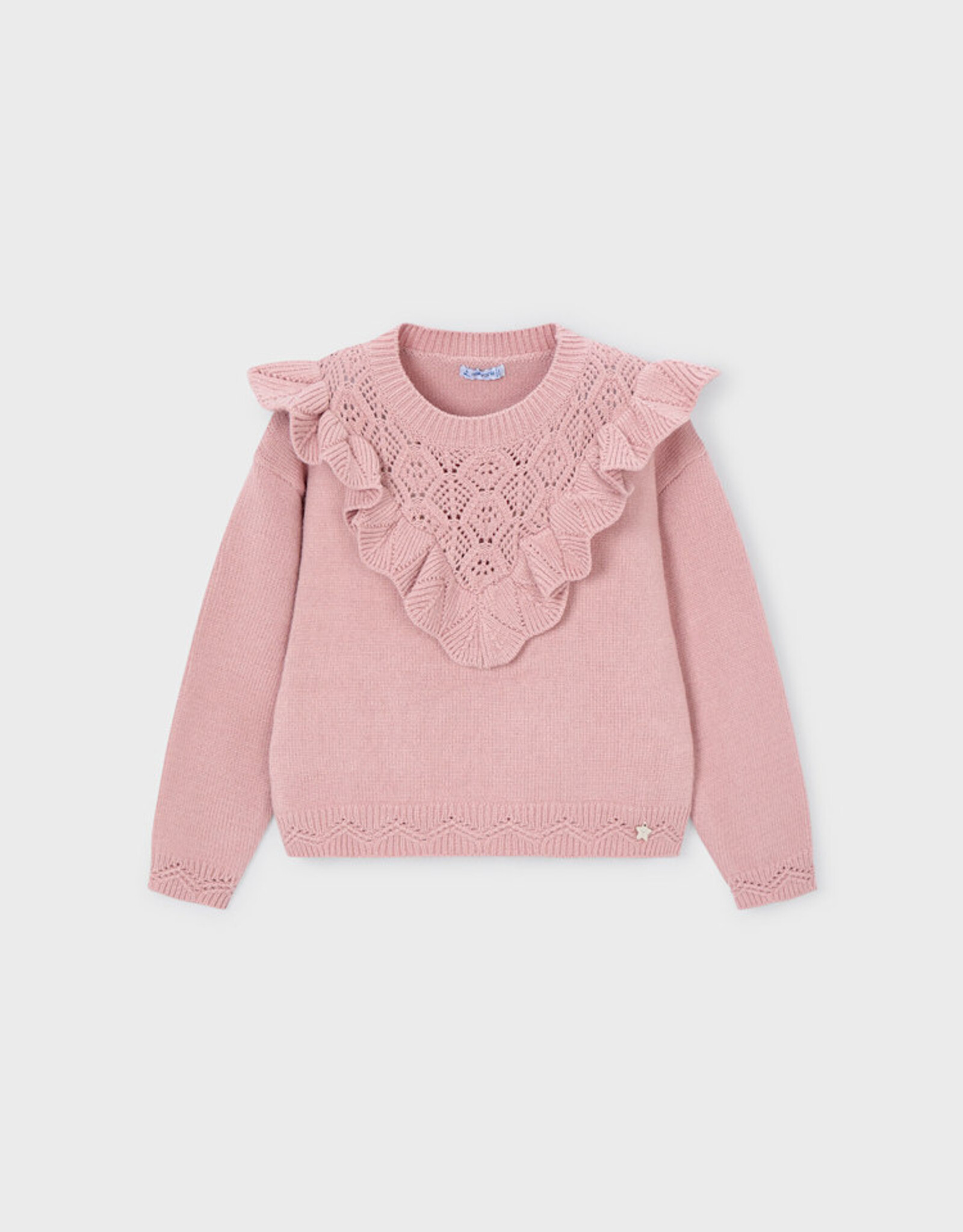 Mayoral FA25 G PNK Knit Sweater