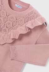 Mayoral FA25 G PNK Knit Sweater
