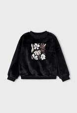 Mayoral FA25 G BLK Fur Pullover