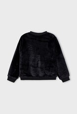 Mayoral FA25 G BLK Fur Pullover