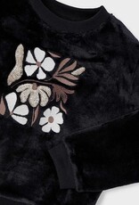 Mayoral FA25 G BLK Fur Pullover