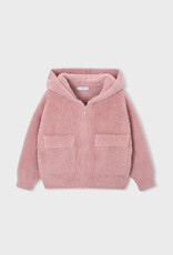 Mayoral FA25 G PNK Furry Sweater