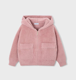 Mayoral FA25 G PNK Furry Sweater