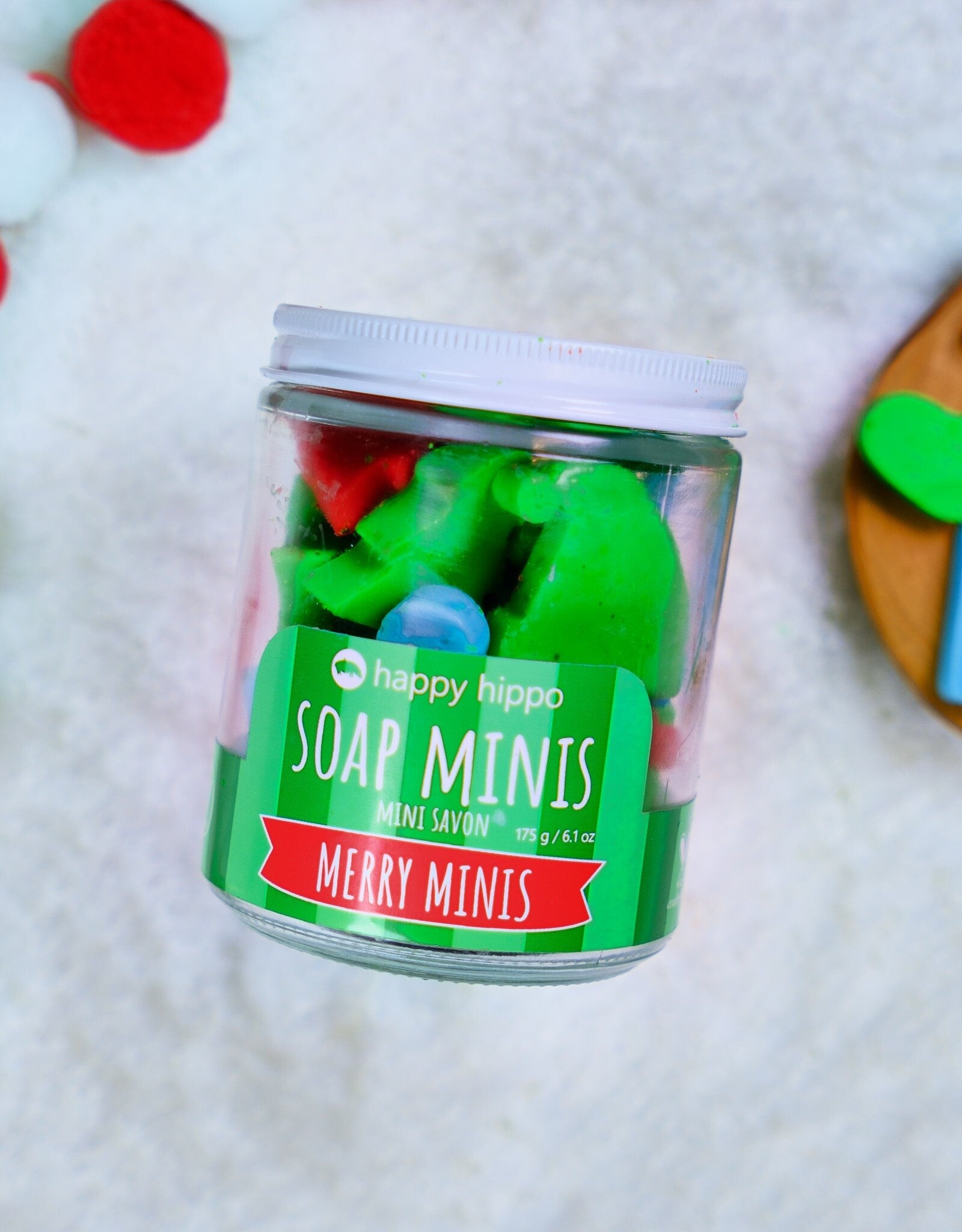 Happy Hippo Bath Merry Mini Soap Minis