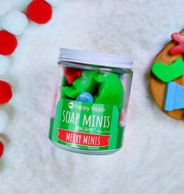 Happy Hippo Bath Merry Mini Soap Minis