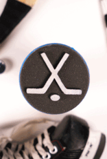 Happy Hippo Bath Hockey Puck w/Shoe Charm Bath Bomb