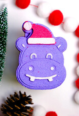Happy Hippo Bath Hippopotamus for Christmas Bath Bomb