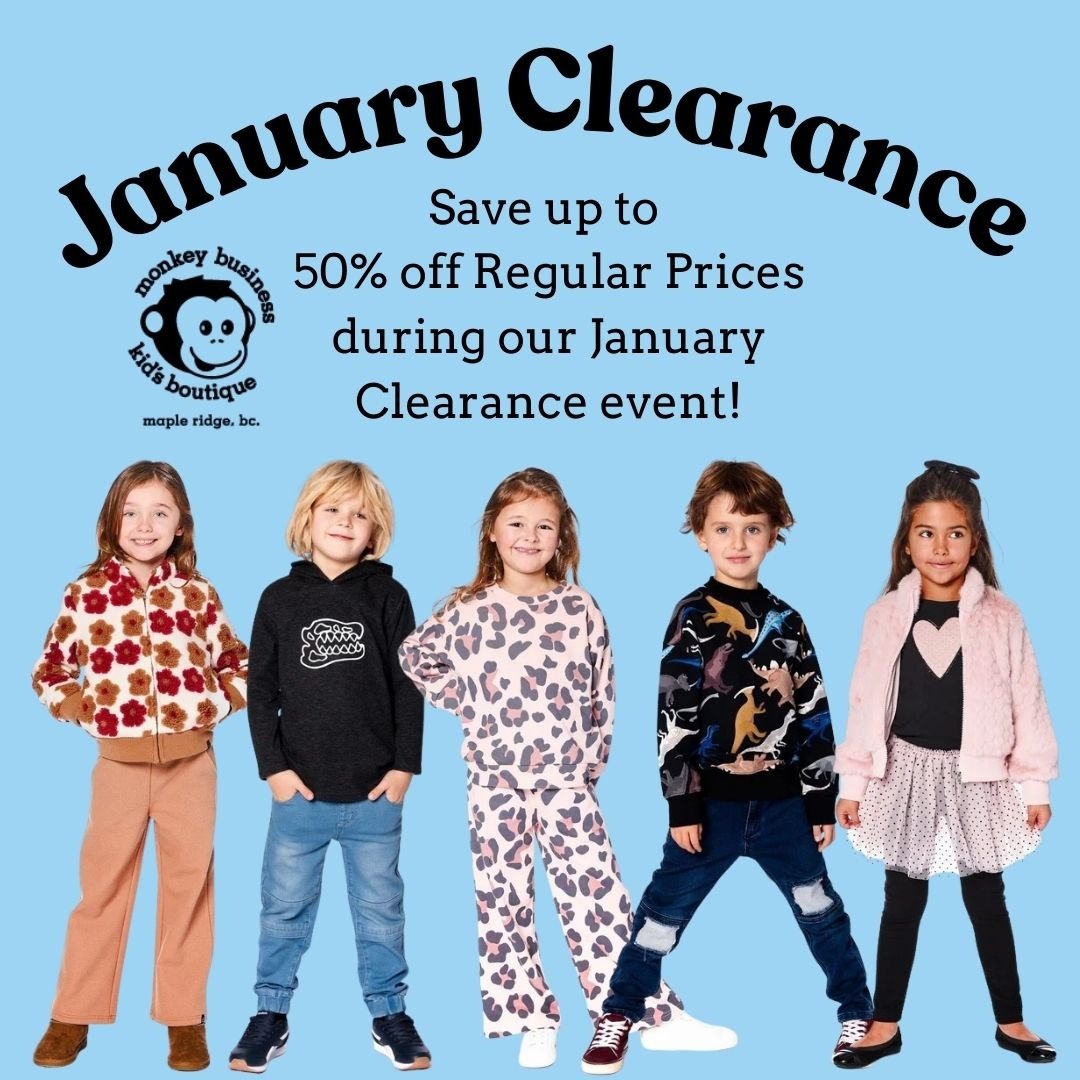January Clearance Sale