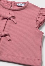 Mayoral SP26 BbyG Rib Bow Top
