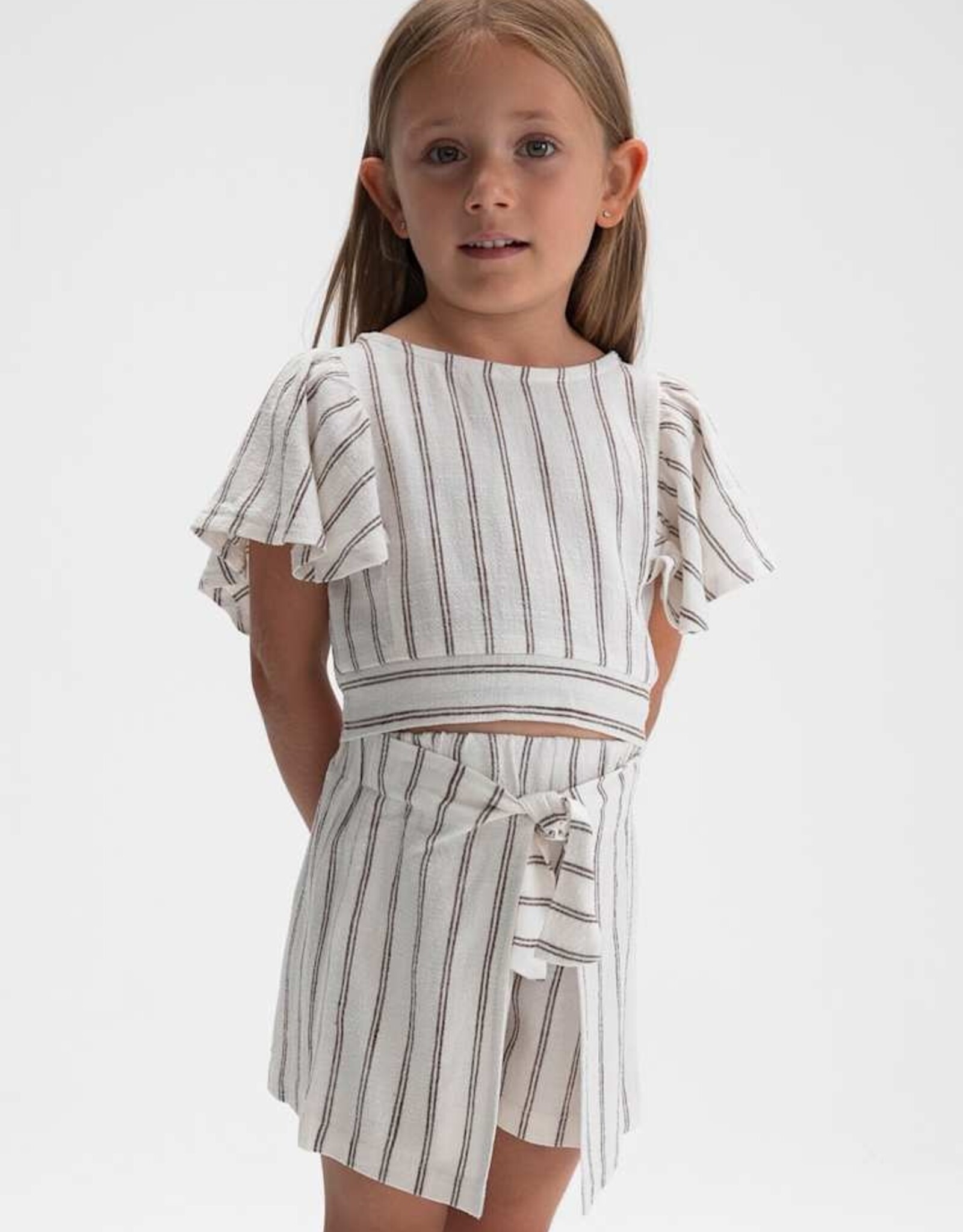 Mayoral SP26 G Blouse & Short Set