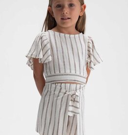 Mayoral SP26 G Blouse & Short Set