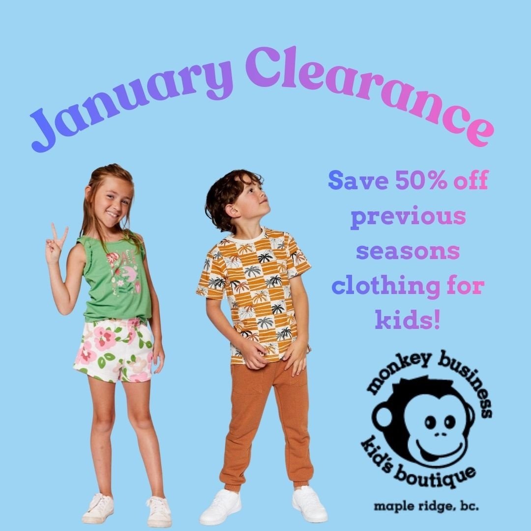 January Clearance Sale