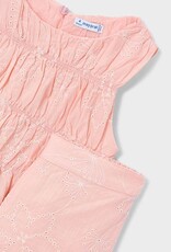 Mayoral SP26 G Ruched Top & Pant Set