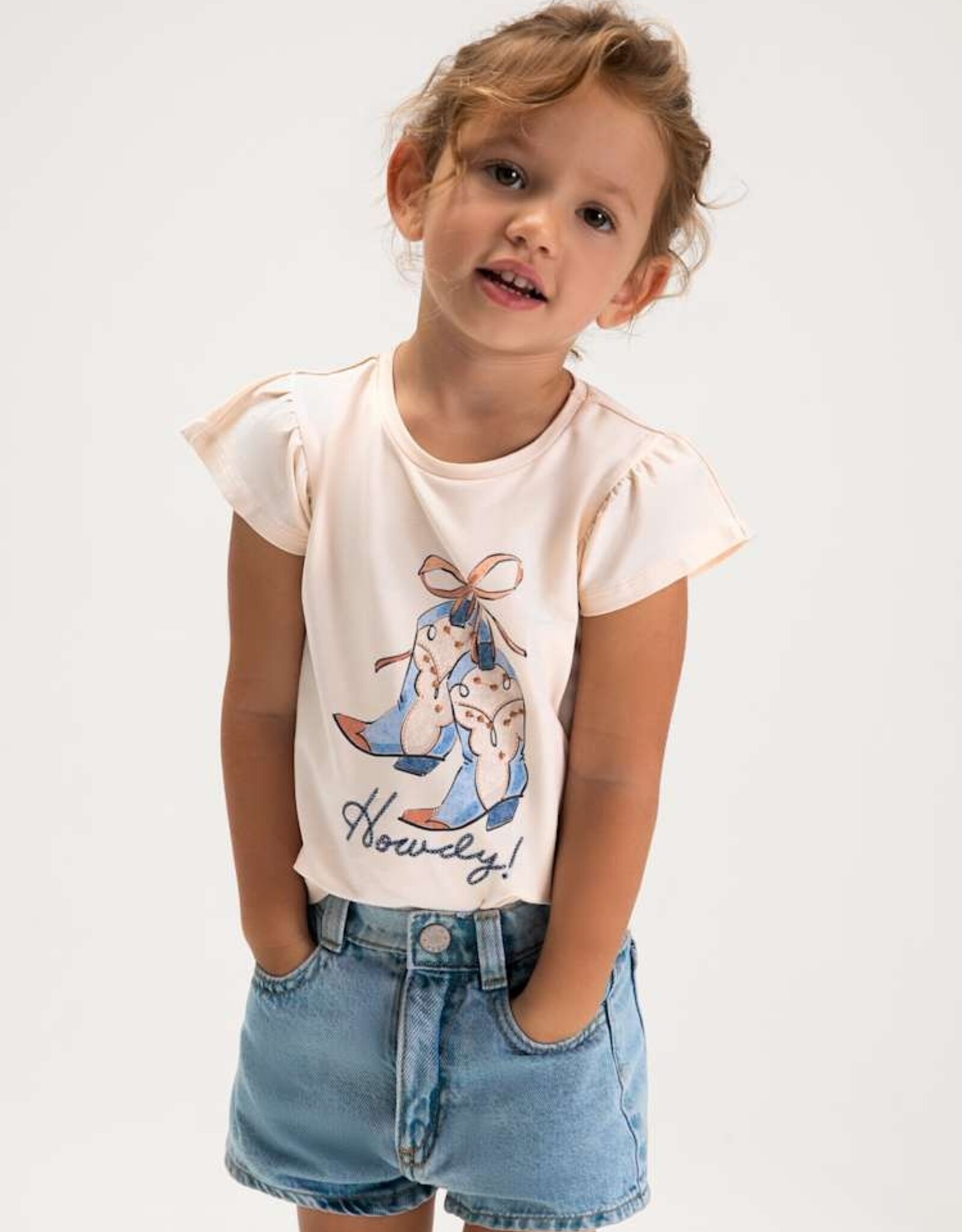 Mayoral SP26 G Basic Denim Shorts