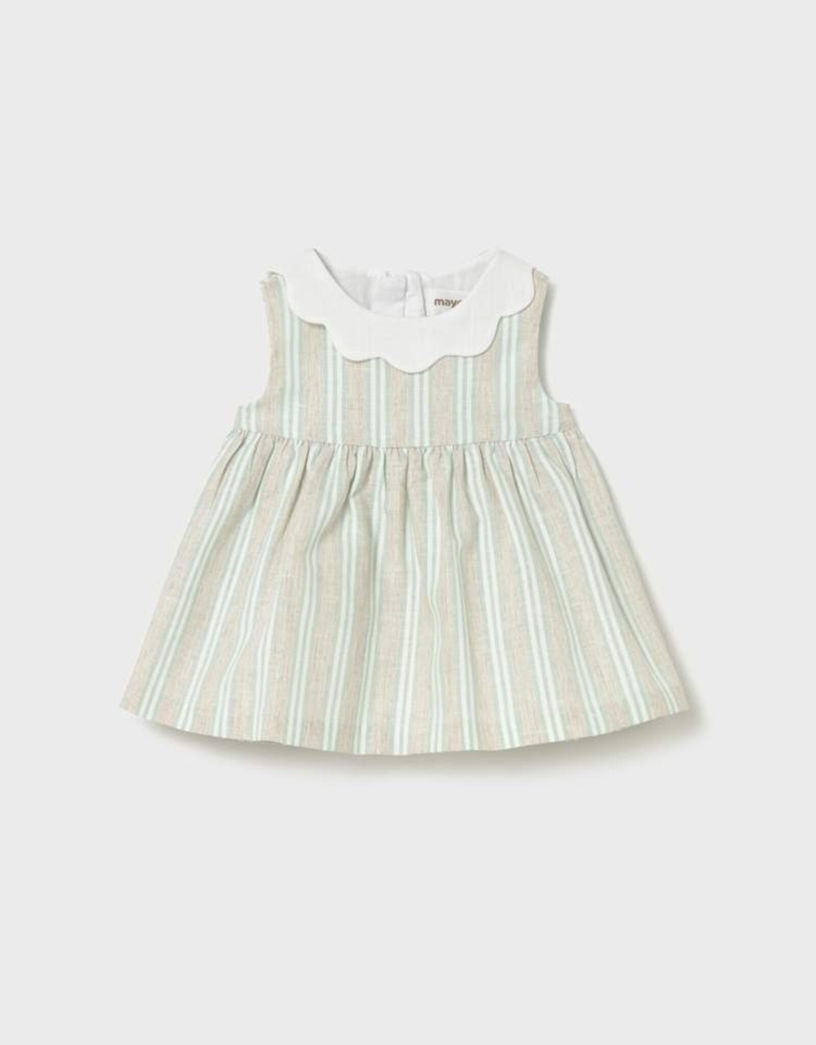 Mayoral SP26 BbyG Stripe Linen Dress