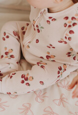 Petit Lem SP26 BbyG Strawberry Rib Sleeper