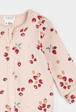 Petit Lem SP26 BbyG Strawberry Rib Sleeper