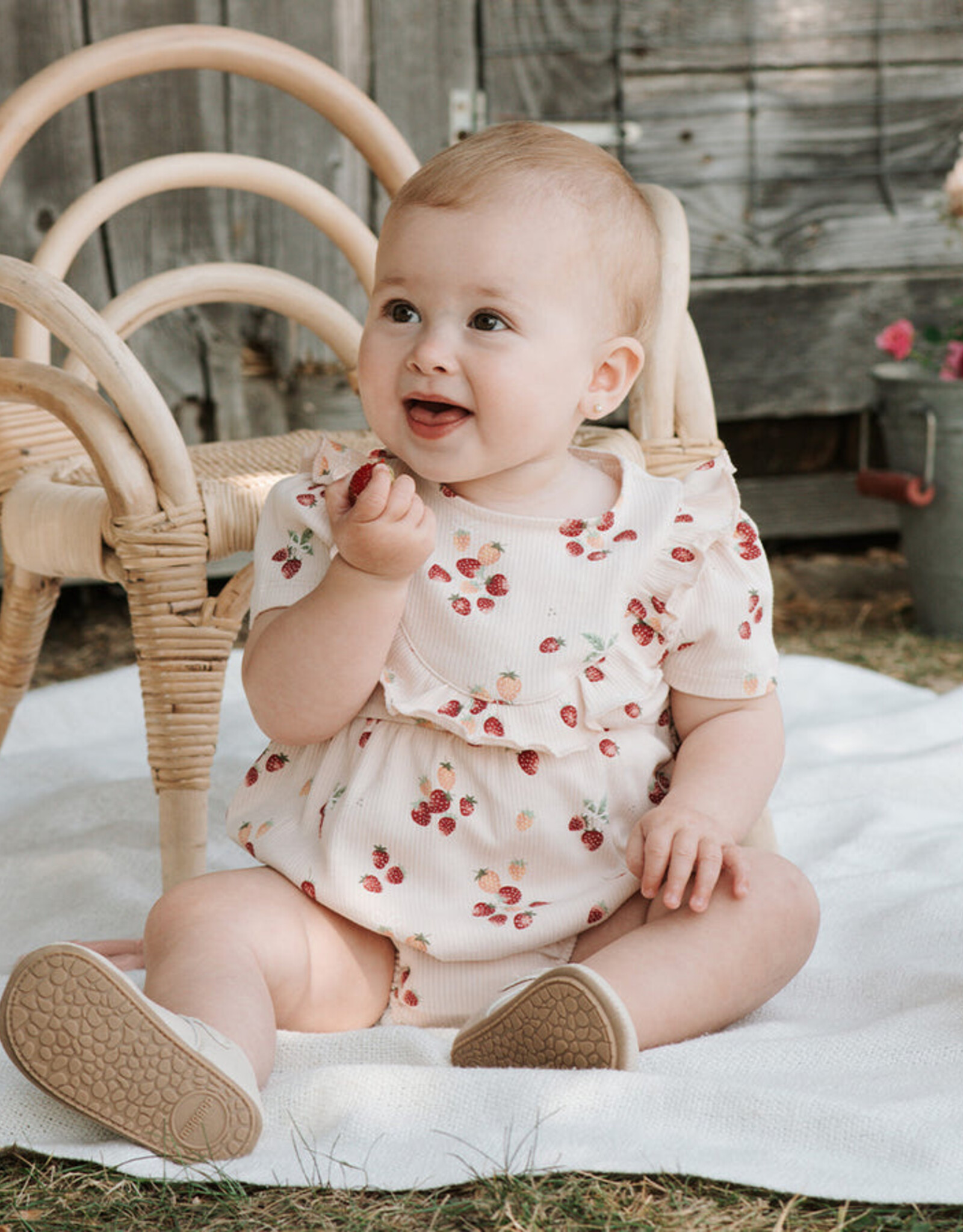 Petit Lem SP26 BbyG Strawberry Bubble Romp