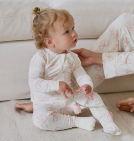 Petit Lem SP26 BbyG Bow Print Sleeper