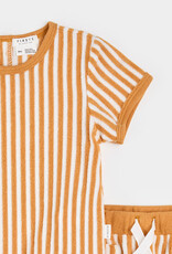 Petit Lem SP26 Bby Stripe Terry Top&Short Set
