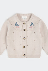 Petit Lem SP26 BbyG Tulip Cardigan