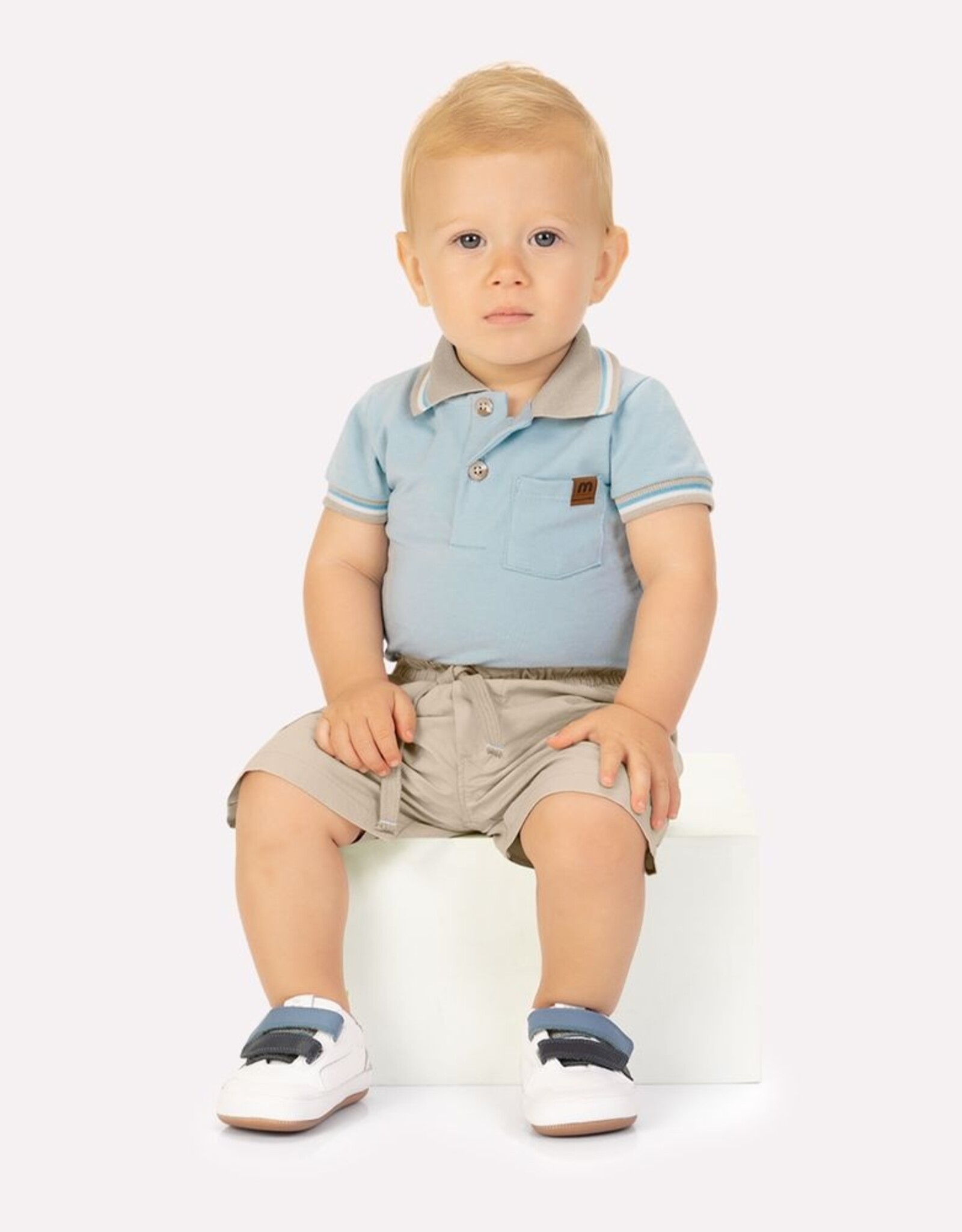 Milon SP26 BbyB Collar Onesie