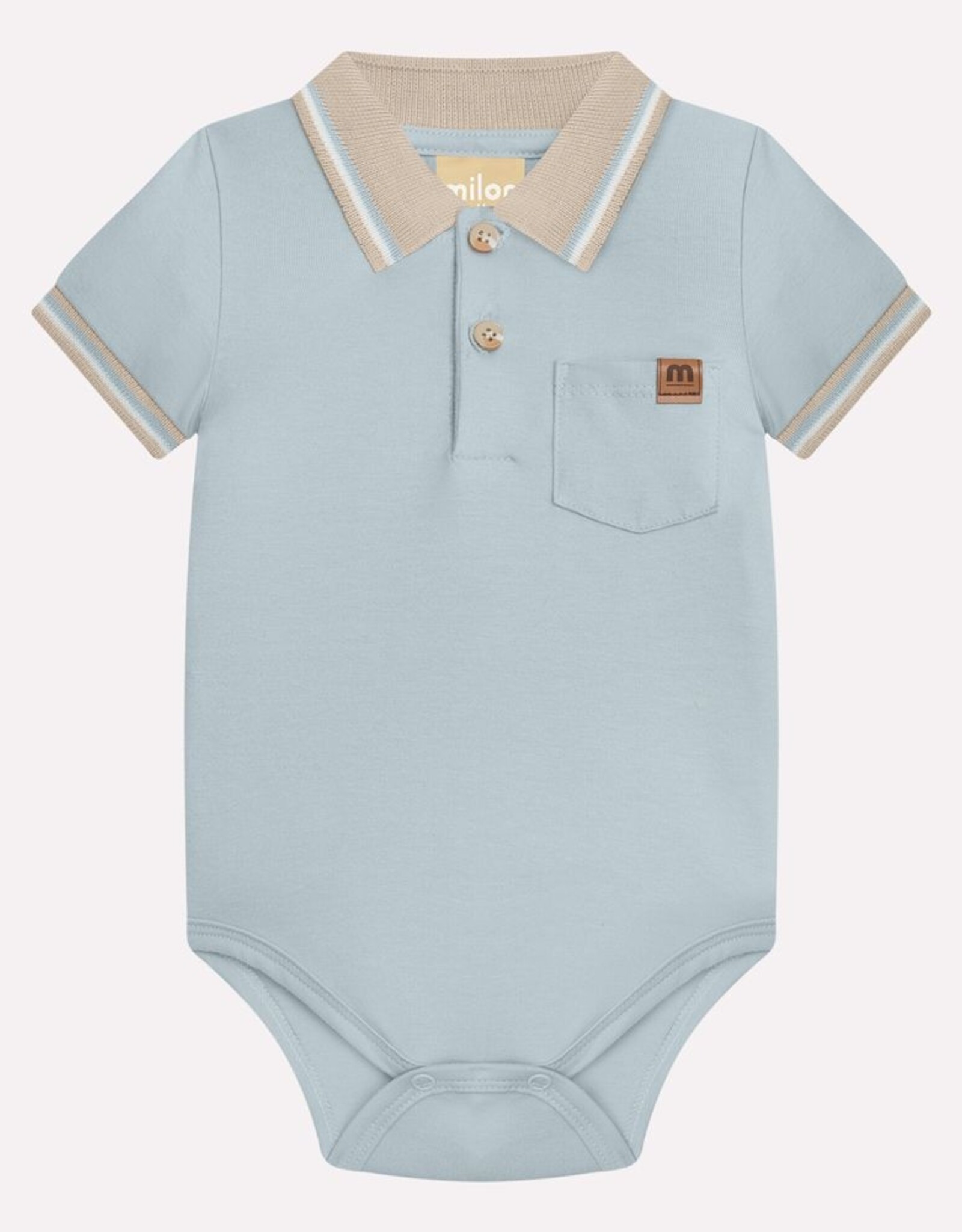 Milon SP26 BbyB Collar Onesie
