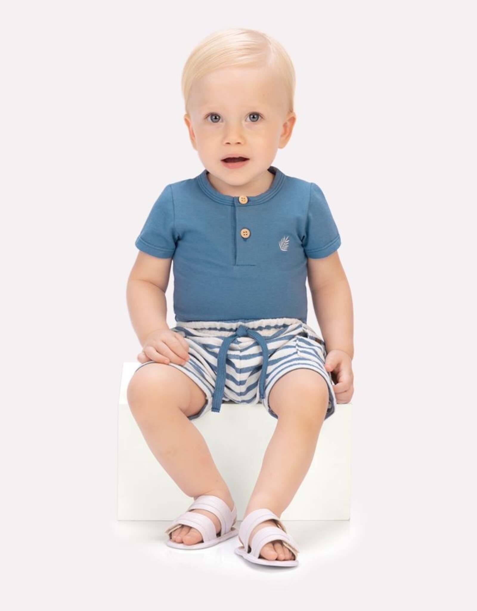 Milon SP26 BbyB Button Onesie