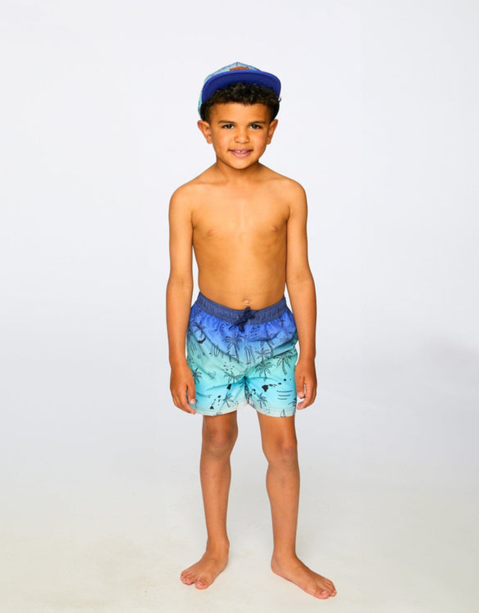 DeuxParDeux SP26 Boardshorts Gradient Beach