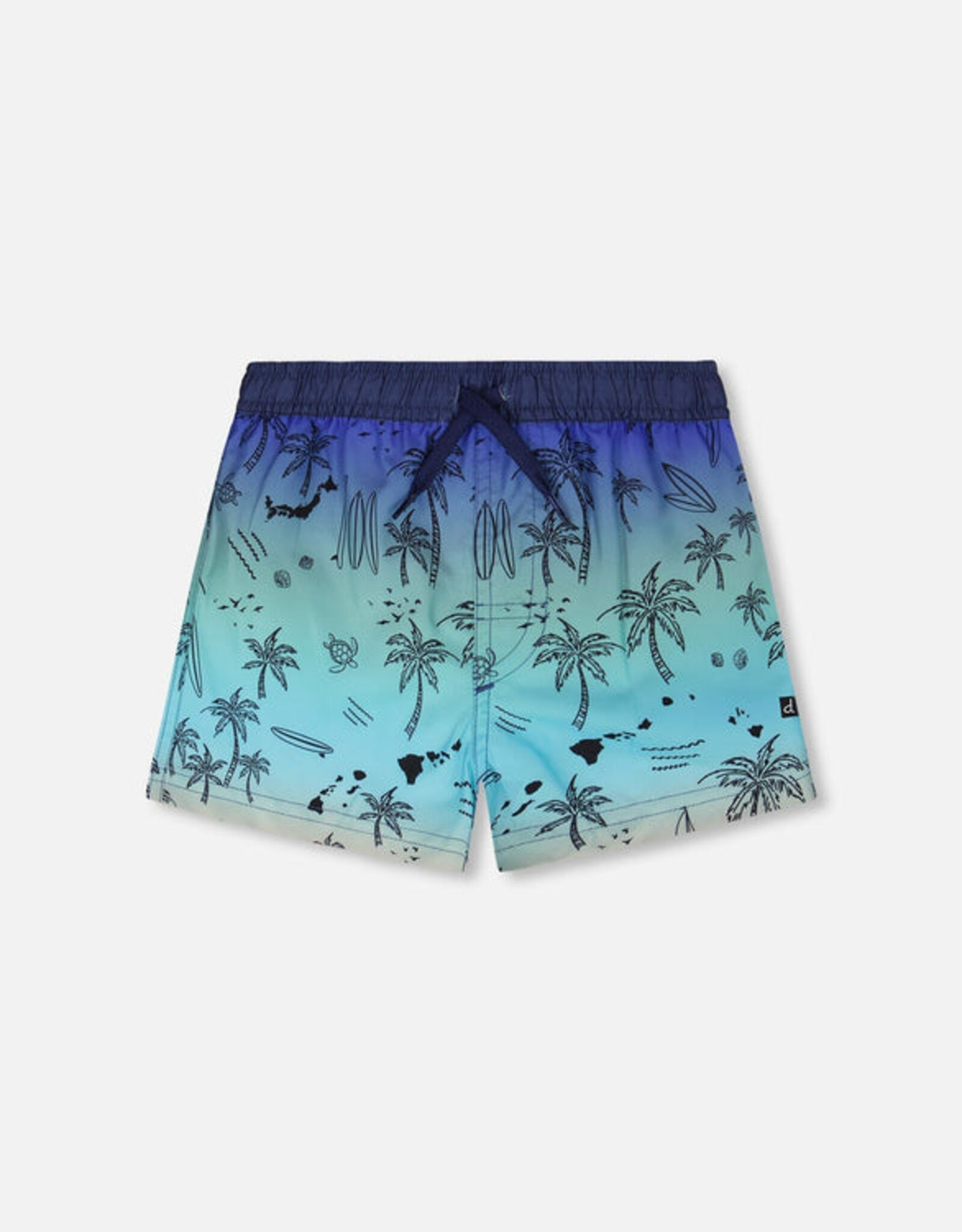 DeuxParDeux SP26 Boardshorts Gradient Beach