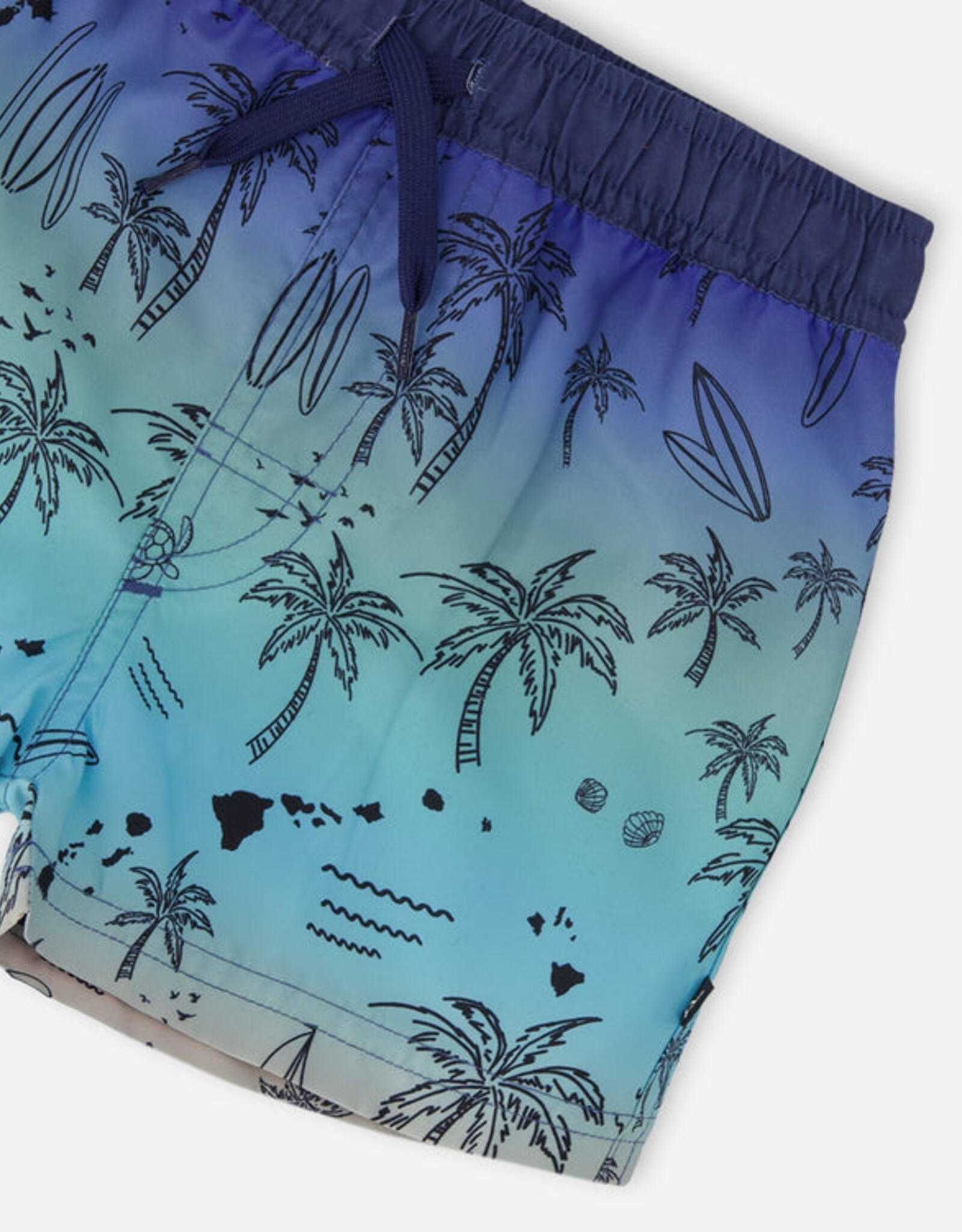 DeuxParDeux SP26 Boardshorts Gradient Beach