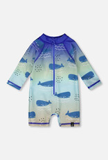 DeuxParDeux SP26 Gradient Whale Rashsuit