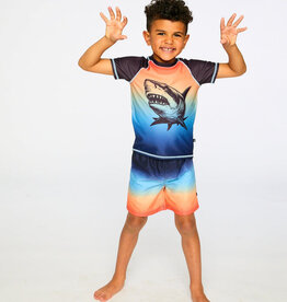 DeuxParDeux SP26 B Rashguard Shark