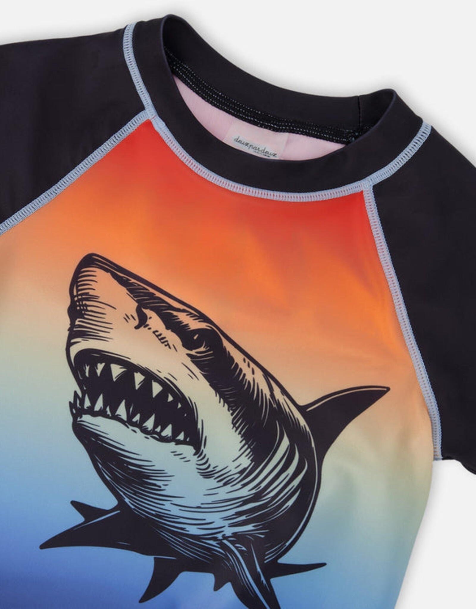 DeuxParDeux SP26 B Rashguard Shark