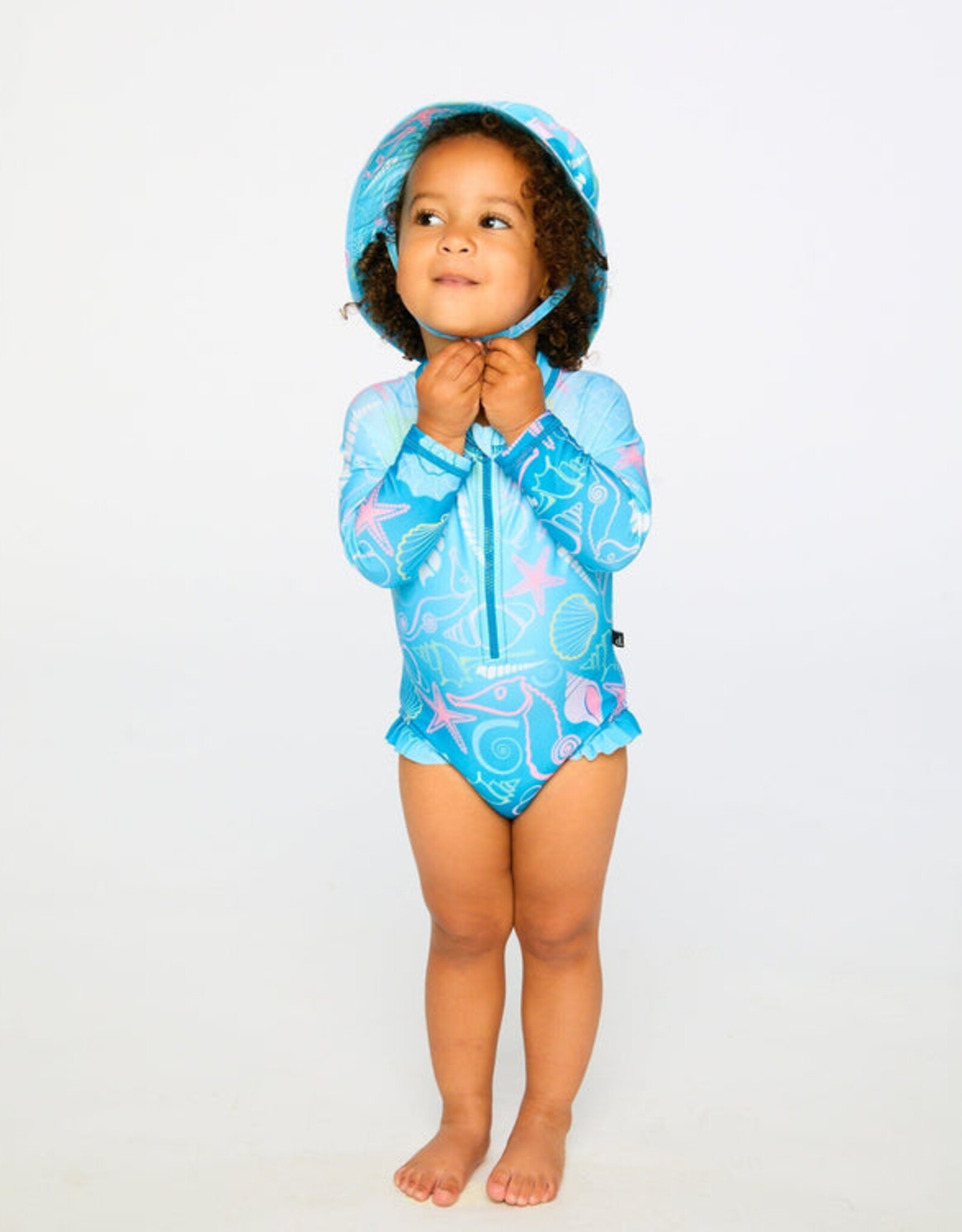 DeuxParDeux SP26 Seashells LongRashsuit