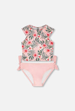 DeuxParDeux SP26 Hibiscus 2pc Swimsuit